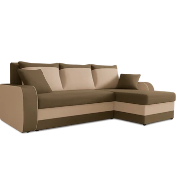 Dubai sarokülő cappuccino - beige színben