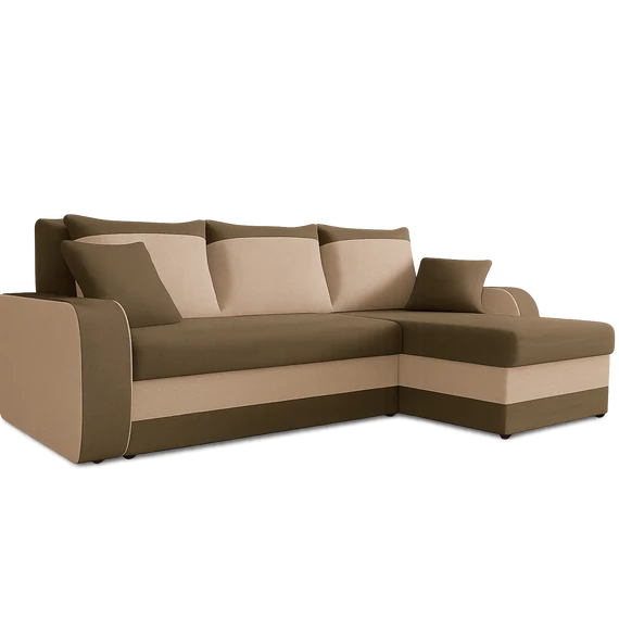Dubai sarokülő cappuccino - beige színben