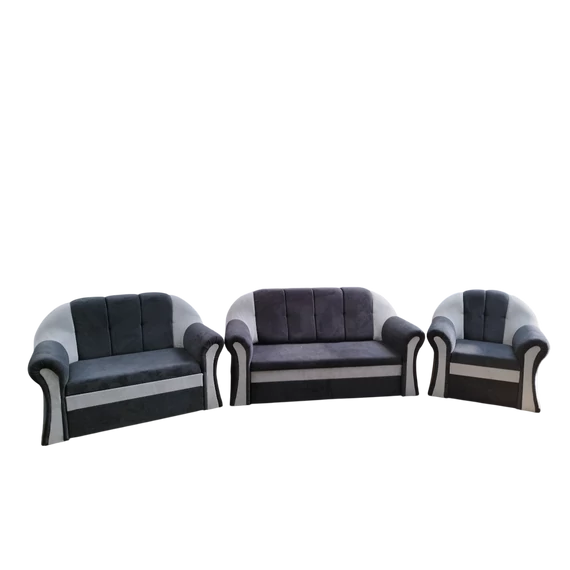 Aliz 3+2+1 ülőgarnitúra szürke színben