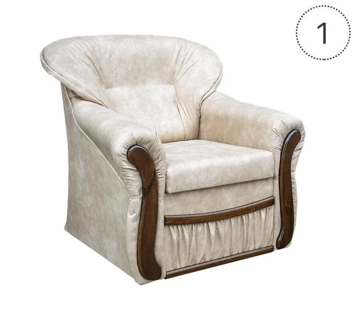 PRESIDENT fotel 95 x 95 cm méretben | Beige színben