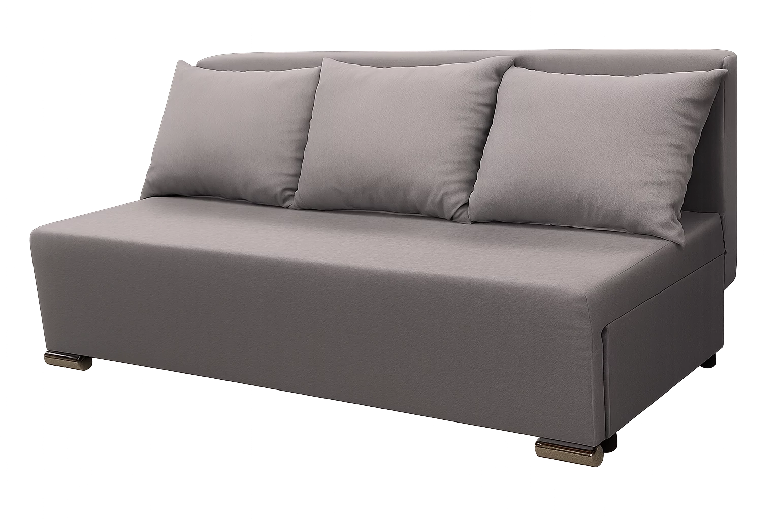 BASIC kanapé 190 x 85 cm méretben, ágyazható és ágyneműtartós | Világosszürke színben